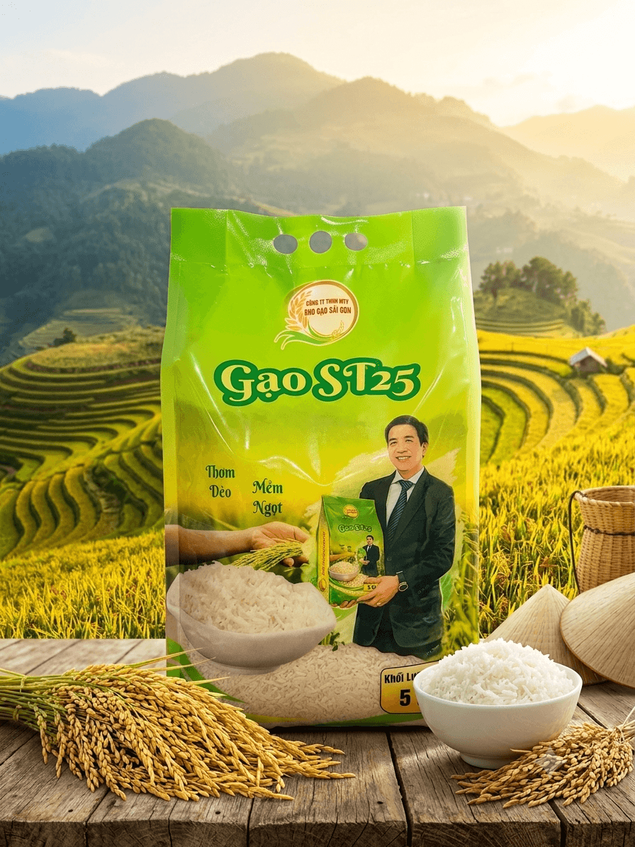 gao-ST25-khogaosaigon_3 gạo ST25 dẻo thơm, trắng đều và đậm đà hương vị