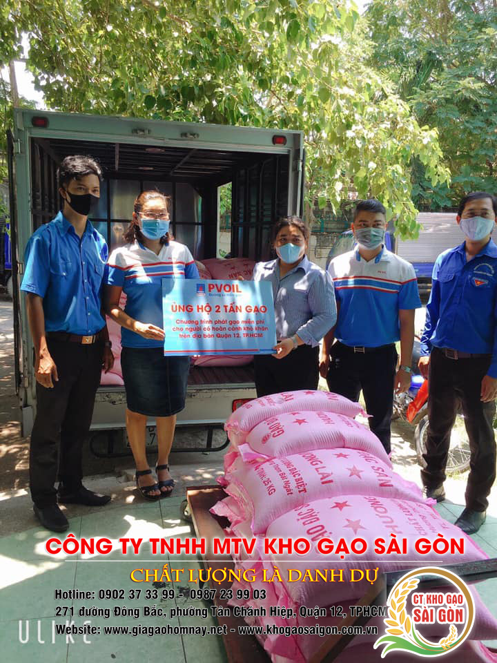Kho gạo Sài Gòn - Cung cấp gạo giá rẻ làm từ thiện