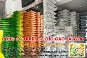 Kho gạo Sài Gòn - nguồn cung cấp gạo giá sỉ uy tín
