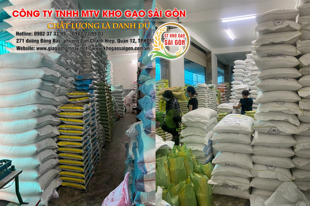 Kho gạo sỉ Sài Gòn uy tín, chất lượng
