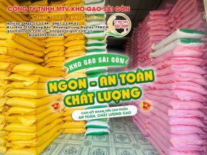 Kho gạo Sài Gòn - Tổng kho gạo sỉ Miền Nam uy tín, chất lượng